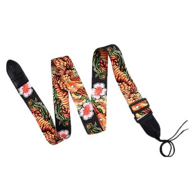 Sangle de guitare électrique/basse imprimée phoeniex