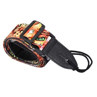 Sangle de guitare électrique/basse imprimée phoeniex