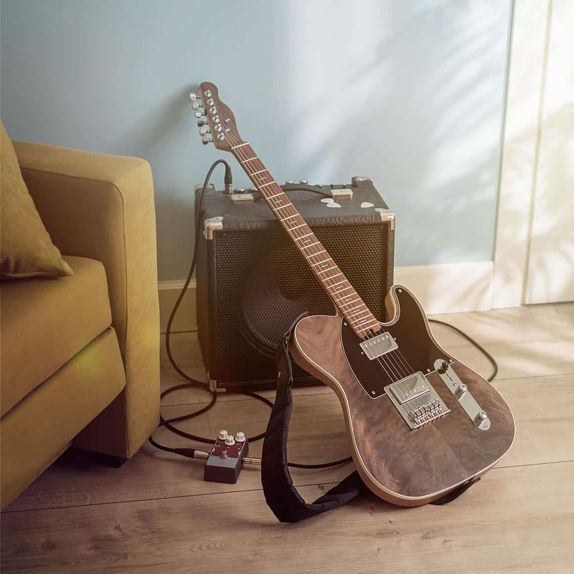 Bien choisir une sangle de guitare