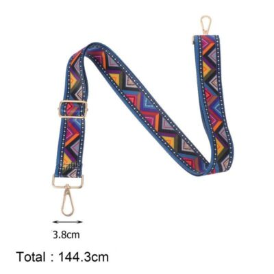 Sangle de Banjo ajustable imprimé floral multicolore