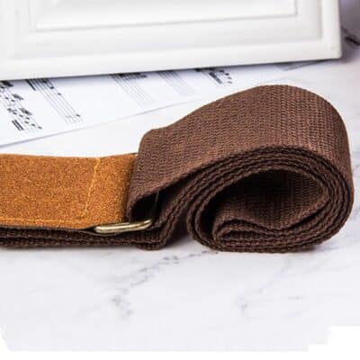 Sangle de guitare en coton - 3 couleurs disponibles détails sangle