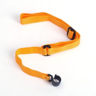 Sangle Ukulélé réglable à double crochet sangle ajustable en Nylon tissé- 3 couleurs au choix - Jaune