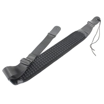 Sangle de guitare électrique réglable avec mousse 3D - 9cm de large livré avec 3 médiators