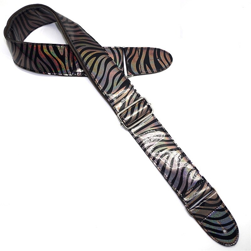 Sangle De Guitare Imprimée Léopard - Ceinture épaule Chic Et Légère Pour Guitare Acoustique Ou électrique