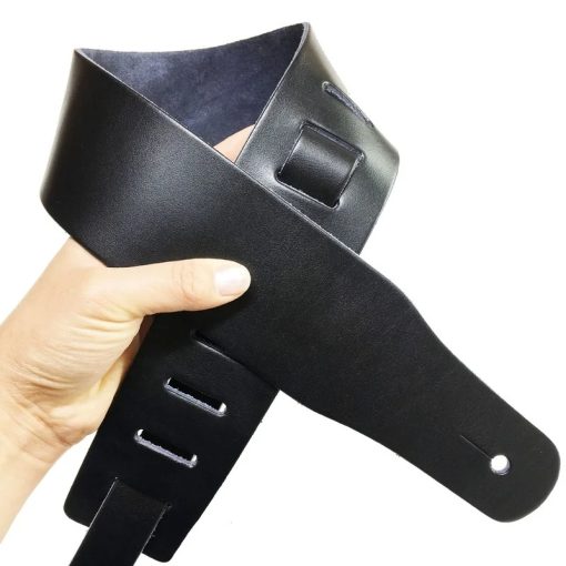 Sangle pour guitare en cuir véritable