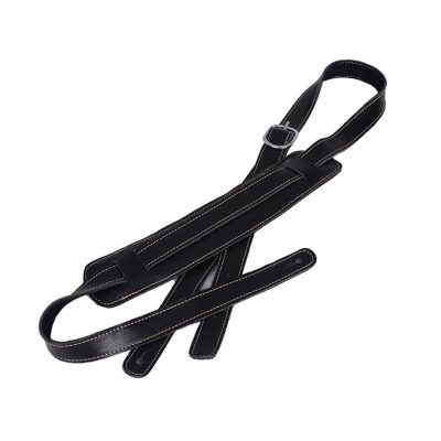 Sangle réglable pour guitare électrique acoustique couleur noir