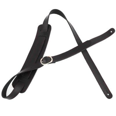 sangle de guitare réglable en cuir véritable 120-145cm