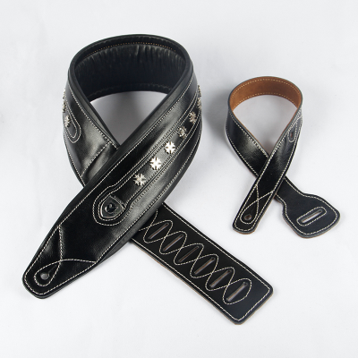 Sangle guitare cuir réglable en version complète