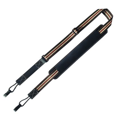 Sangle de Ukulele chic avec épaulière fine - couleur jaune