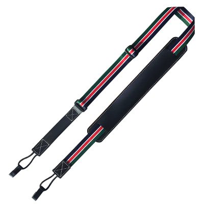 Sangle de Ukulele chic avec épaulière fine - couleur verte