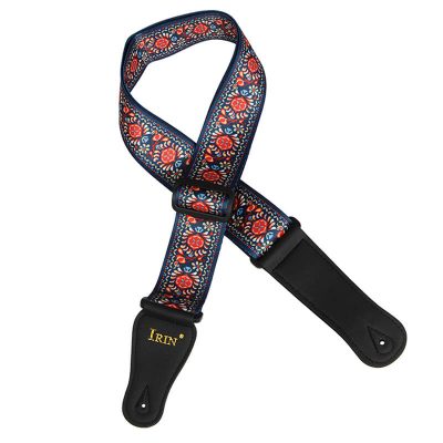 Sangles de guitare multicolores réglables en nylon modèle 2