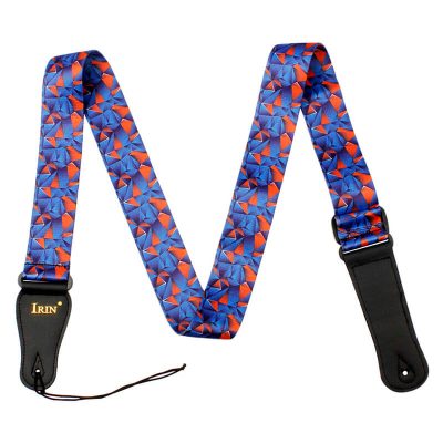 Sangles de guitare multicolores réglables en nylon modèle 3