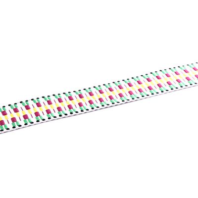 modèle blanc - Sangle ethno chic pour guitare classique