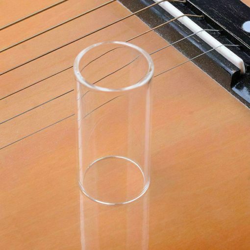 - Bottleneck Guitare - en verre transparent lot 3 pièces