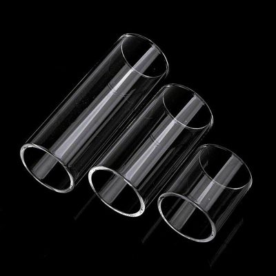 Bottleneck Guitare en verre transparent lot de 3 pièces