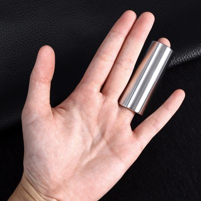Bottleneck Guitare modèle en acier - lot de 2 pièces !