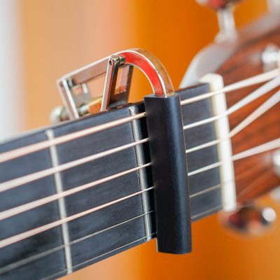 Capodastre en alliage de zinc pour guitare électrique ou acoustique