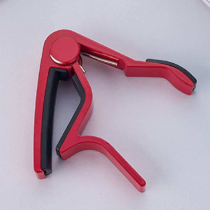 Capodastre pour guitare acoustique classique alliage d'alu - modèle rouge