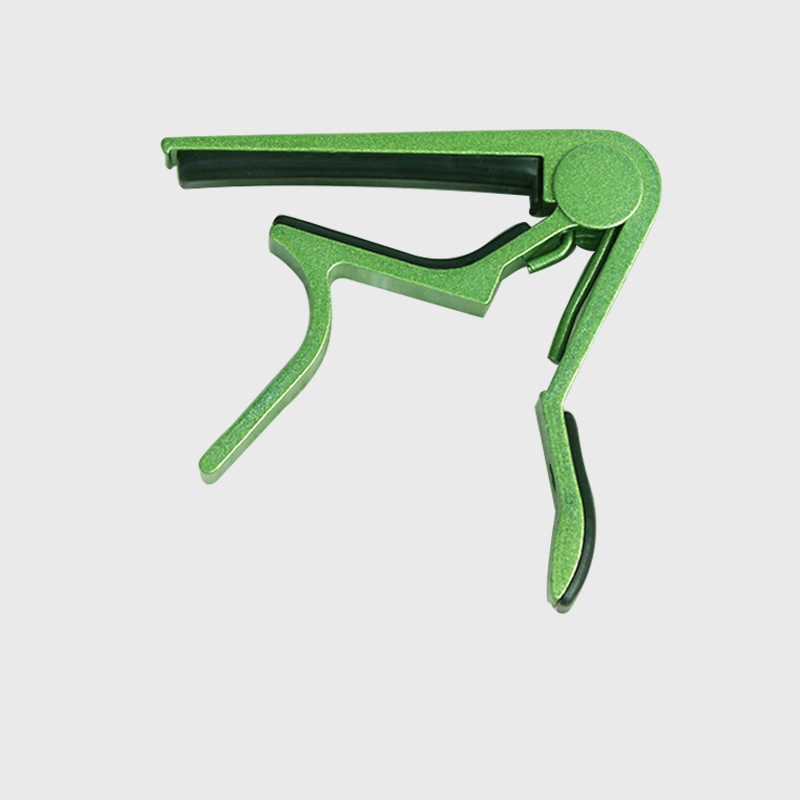 Capodastre pour guitare acoustique ou électrique à changement rapide - modèle vert