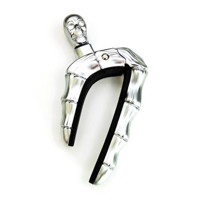 Capodastre pour guitare en alliage de zinc - Design Tête de mort - couleur aargent