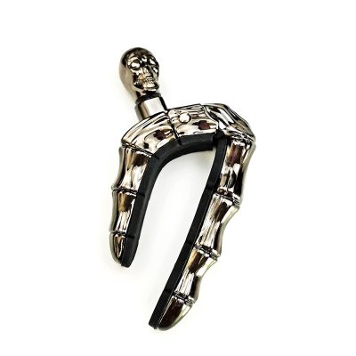 Capodastre pour guitare en alliage de zinc - Design Tête de mort - couleur metal