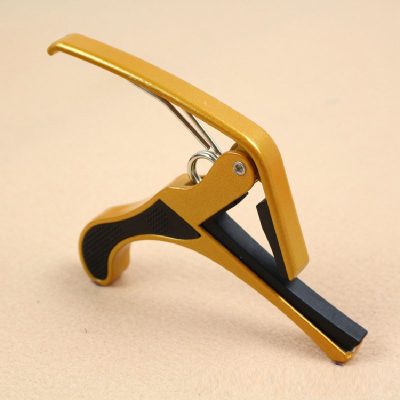 Capodastre pour guitare universel - couleur jaune