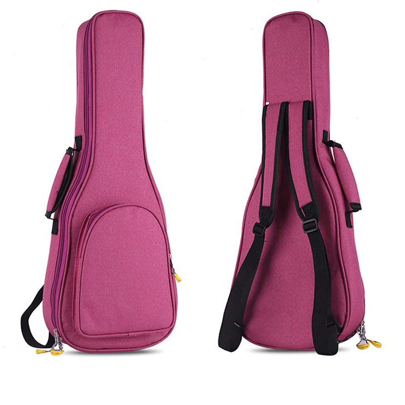 Étui Housse pour Ukulele Étanche, Anti-Poussière, Antichoc - rose - tallle 65 cm
