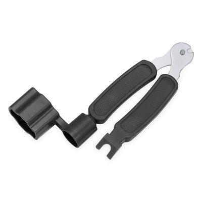 Extracteur de cordes de guitare multifonction 3 en 1 - couleur noir