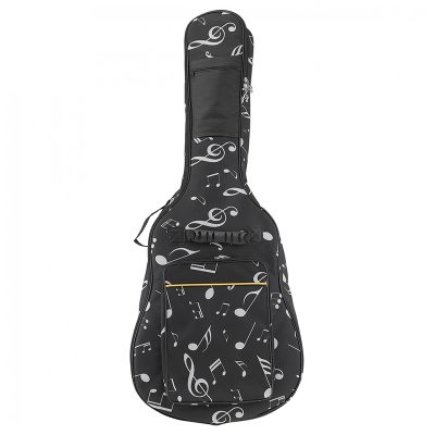 Housse guitare Design notes de musique