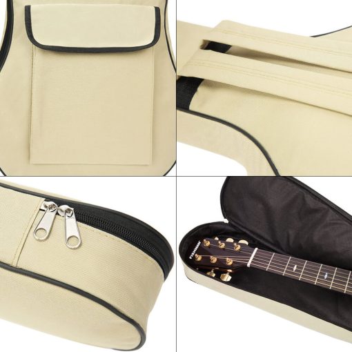 Housse guitare avec bretelles sac à dos en tissu Oxford imperméable - 5 couleurs au choix !