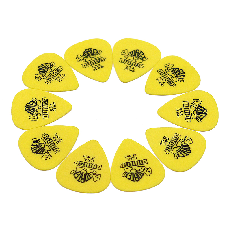Lot de 10 médiators pour guitare électrique - épaisseur 0.73mm