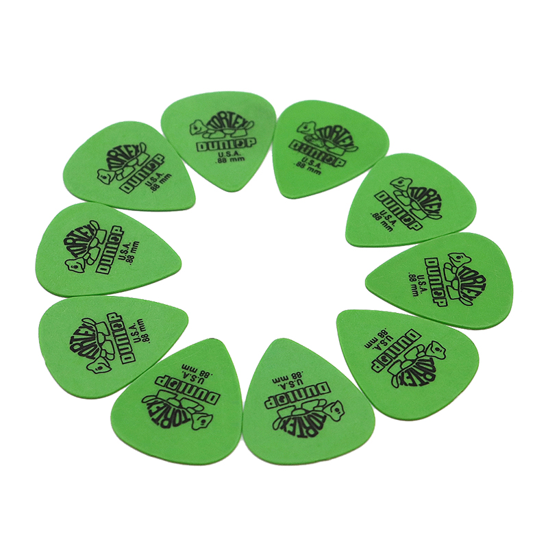 Lot de 10 médiators pour guitare électrique - épaisseur 0.88mm