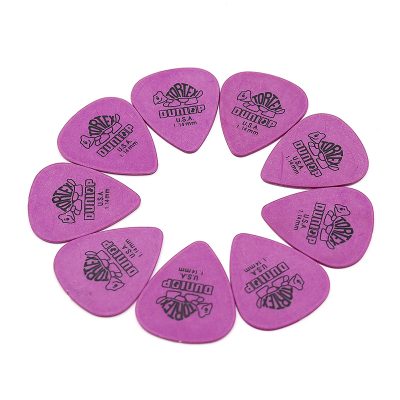 Lot de 10 médiators pour guitare électrique - épaisseur 1.14mm