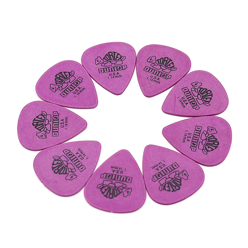Lot de 10 médiators pour guitare électrique - épaisseur 1.14mm