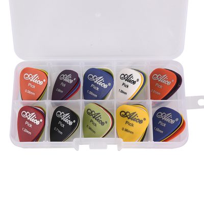 Lot de 30 médiators en résine ABS pour guitare