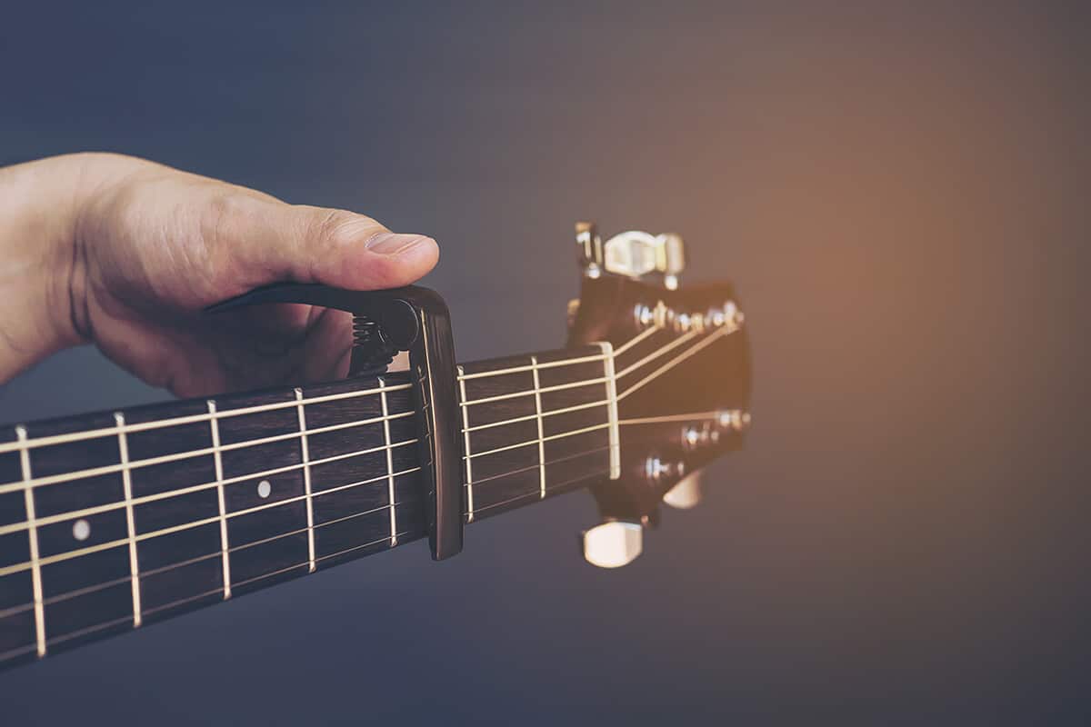 Capodastre pour guitare, capodastre, guitare, capodastre pour guitare  électrique, ukulélé, guitare acoustique, guitare de concert, banjo, noir :  : Instruments de musique