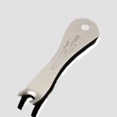 article Outil d'extraction de chevilles de cordes de guitare en alliage