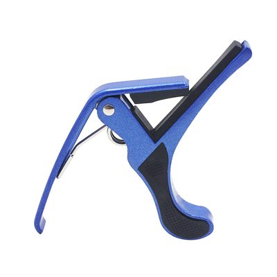 capodastre pour guitare en alliage de zinc - couleur bleu