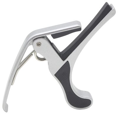 capodastre pour guitare en alliage de zinc - couleur gris