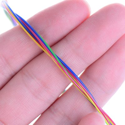 détails Jeu de 4 cordes de guitare ukulélé en nylon coloré pour ukulélé 212326 pouces universel - couleur blanche