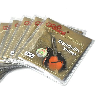 détails du Lot de 10 jeux de cordes pour mandolines en alliage de c