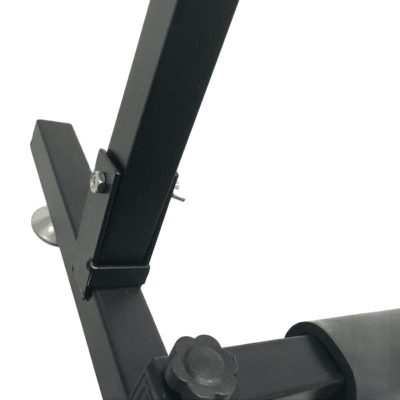 détails fixations du stand guitare Présentoir universel multiple - pour guitatres et basses