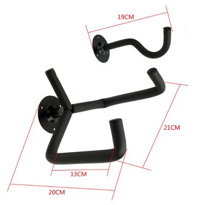 dimensions Ensemble cpmlet de support de guitare mural pour guitare