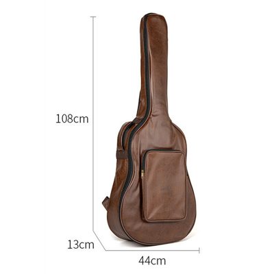 dimensions de la Housse de guitare en cuir de haute qualité étanche et protectrique
