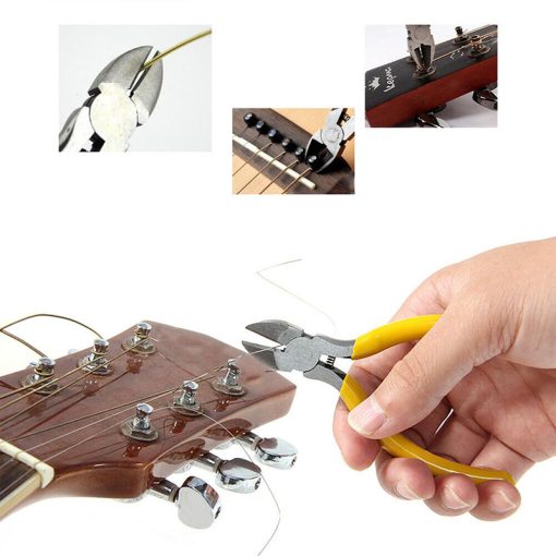 utilisation de la Pince à fil de frette en acier inoxydable pour guitare