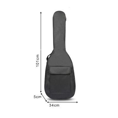 dimensions Housse guitare résistante et imperméable tissu Oxford 600D pour guitare classique