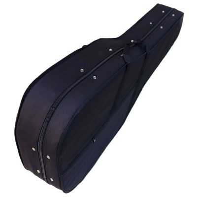 vue côté Etui rigide pour guitare accoustique