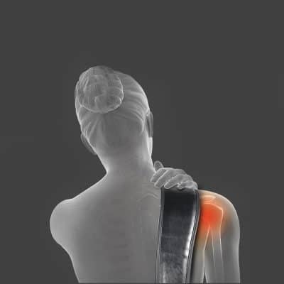 Détails Sangle avec épaulière rembourrée et massante