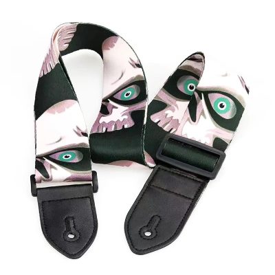Sangle en polyester crâne en colère