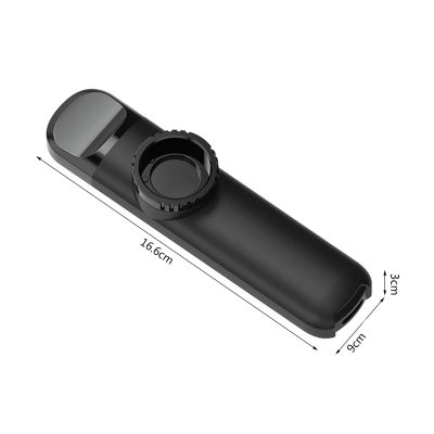 Dimensions Kazoo en plastique dur avec embouchure